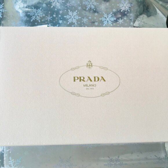 NEW Prada Women heeled leather Boots Black   Size 38.5 Made in Italy  New w Box - Picture 16 of 16